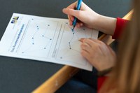Beim Informatik-Workshop lösten die Schülerinnen u. a. das Rundreisenproblem