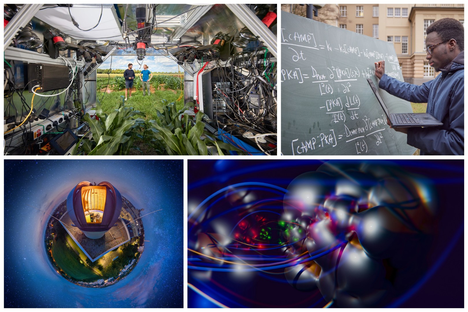 Die Informatik ist an vier Exzellenzclustern der Universität Bonn beteiligt