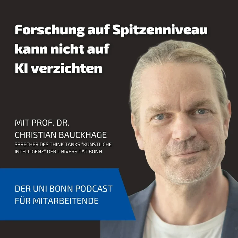 Prof. Dr. Christian Bauckhage, Professor für Künstliche Intelligenz