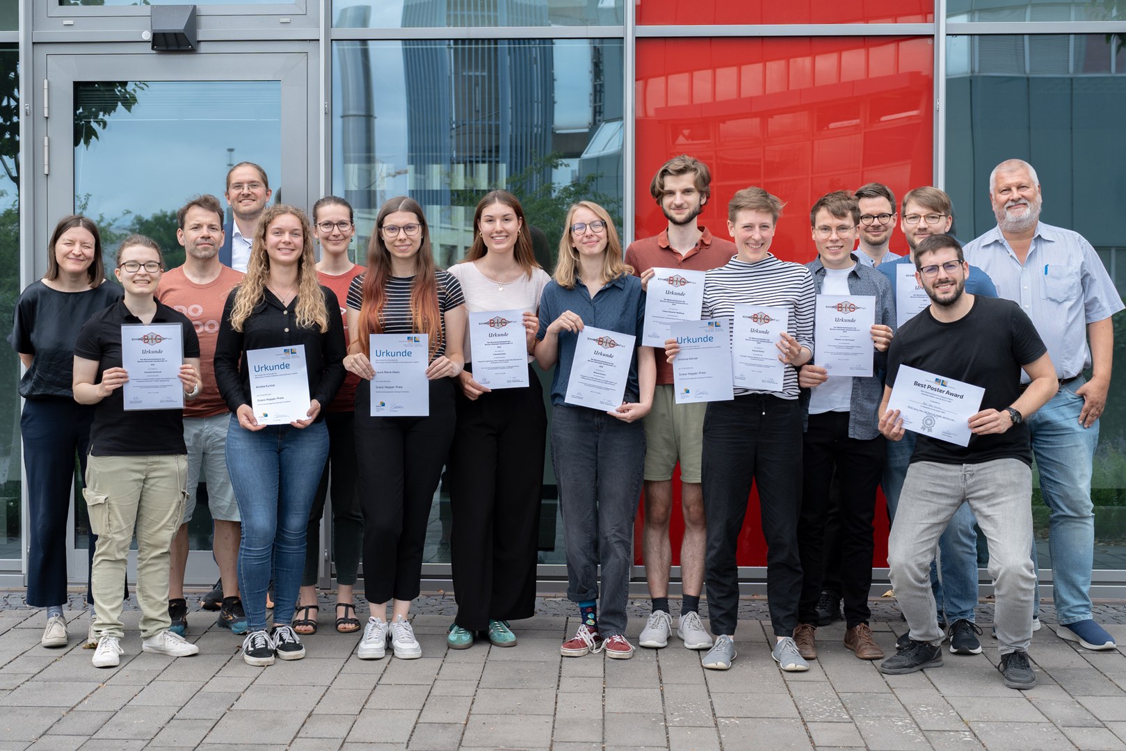 Verleihung Grace-Hopper-Preis und BIG Master-/Bachelorarbeitspreis