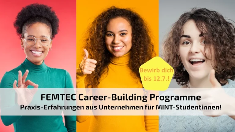 Das FEMTEC Career-Building Programme geht in eine neue Runde
