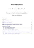 Module Handbook Master Cyber Security SuSe2025