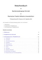 Modulhandbuch Bachelor Informatik WiSe 2024/2025
