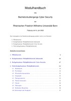 Modulhandbuch Bachelor Cyber Security SoSe 2023