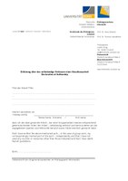 thesis authorship declaration