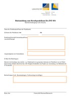 Berufspraktikum Rückmeldung