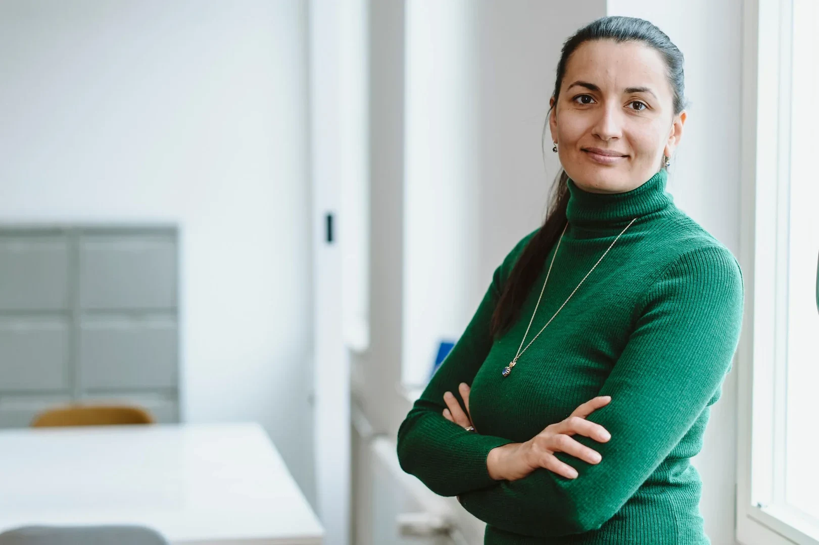 Chemist and Assistant Professor Dr. Ala Bunescu