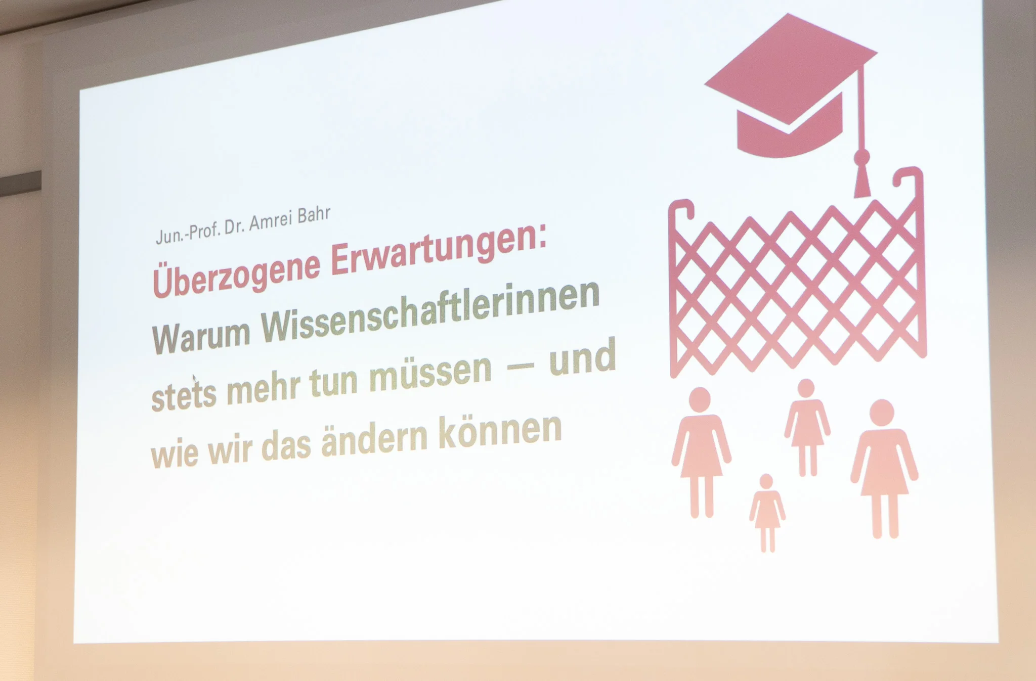 Slide from the presentation by Associate Professor Amrei Bahr